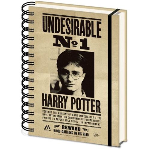 Harry Potter Harry & Sirus posters A5 lenticular notebook