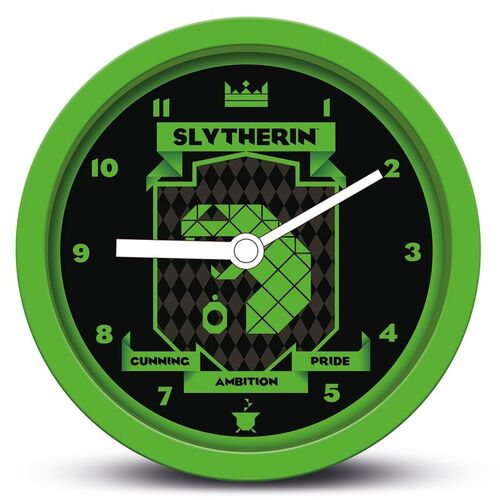 Harry Potter Slytherin clock