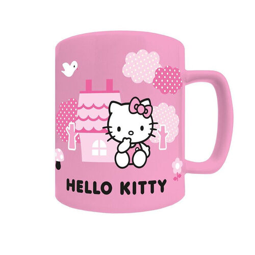 Hello Kitty Mug with teddy bear cover 440ml