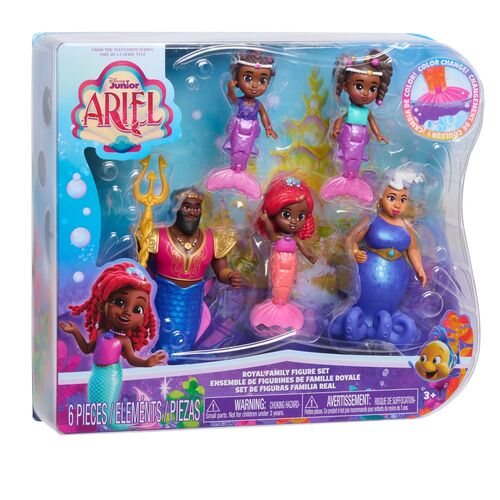 Disney Ariel Royal Family pack 5 figures