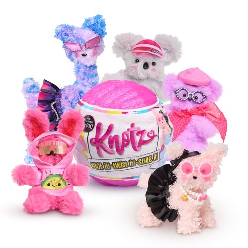 Knots assorted Plush surprise capsule