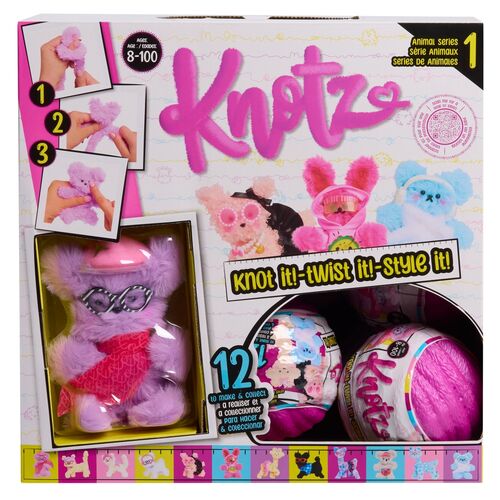 Knots assorted Plush surprise capsule