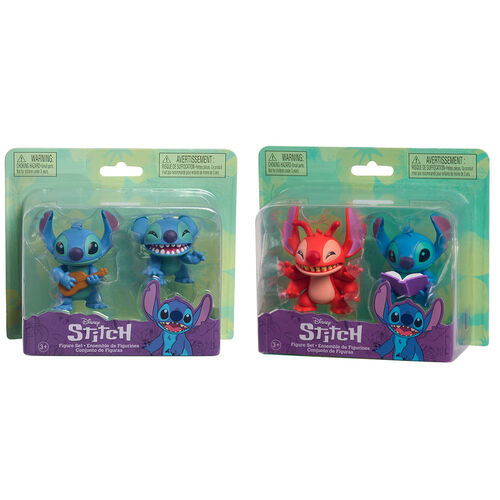 Disney Stitch assorted pack 2 figures 7,5cm