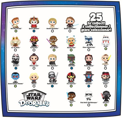 Doorables Star Wars Galaxy peek serie 2 capsule surprise assorted