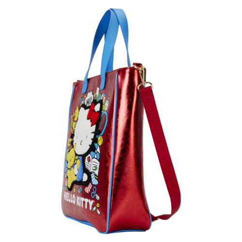 Loungefly Hello Kitty 50th Anniversary tote bag with coin bag