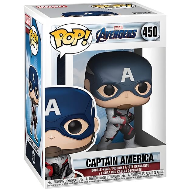 Figura POP Marvel Avengers Endgame Captain America