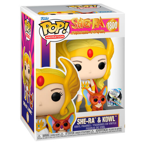 Figura POP She-Ra Princesa del Poder She-Ra & Kowl