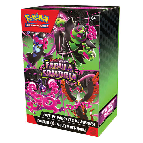 Juego cartas coleccionables Fabula Sombria Escarlata & Purpura SV6.5 Booster Pokemon español