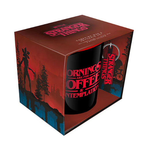 Stranger Things mug + keychain