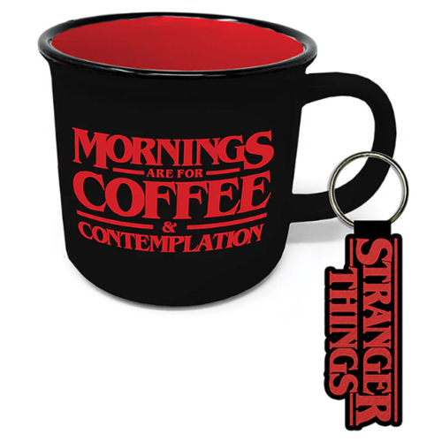 Stranger Things mug + keychain