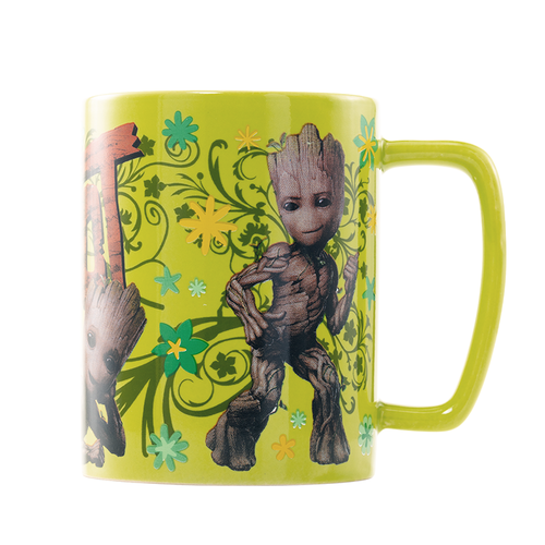 Marvel Guardians of the Galaxy Groot Mug with teddy bear cover 440ml