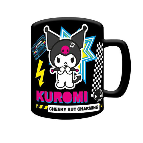 Hello Kitty Kuromi Mug with teddy bear cover 440ml