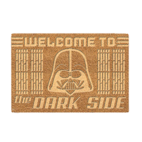 Star Wars Welcome To the Dark Darth Vader doormat