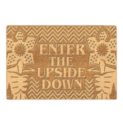 Stranger Things Enter The Upside Down doormat