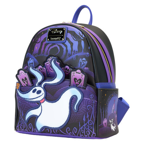 Mochila Zero Pesadilla Antes de Navidad Disney Loungefly 26cm