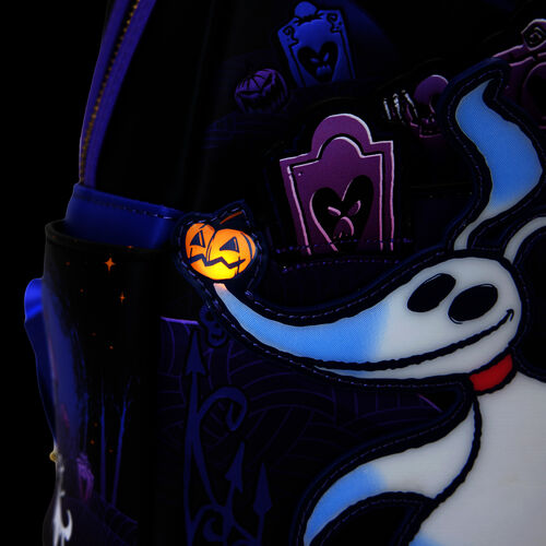 Mochila Zero Pesadilla Antes de Navidad Disney Loungefly 26cm