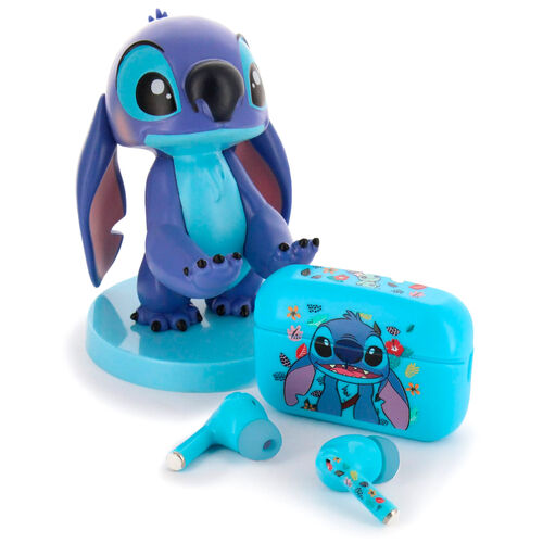 Mini Cable Guy + auriculares inalambricos Stitch Disney