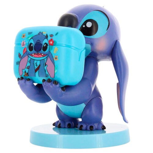 Mini Cable Guy + auriculares inalambricos Stitch Disney