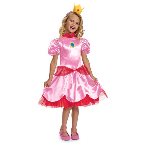 Super Mario Bros Peach kids costume