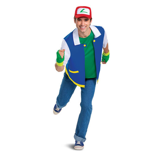 Pokemon Ash Ketchum adult costume