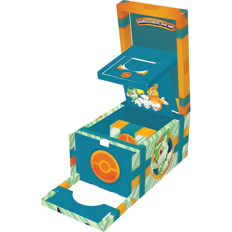 English Pokemon Collector Chest Padela Adventure card game briefcase