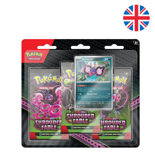 English Pokemon Shroueded Fable collectible card game blister