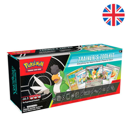 Estuche juego cartas coleccionables Trainer's Toolkit Pokemon ingles