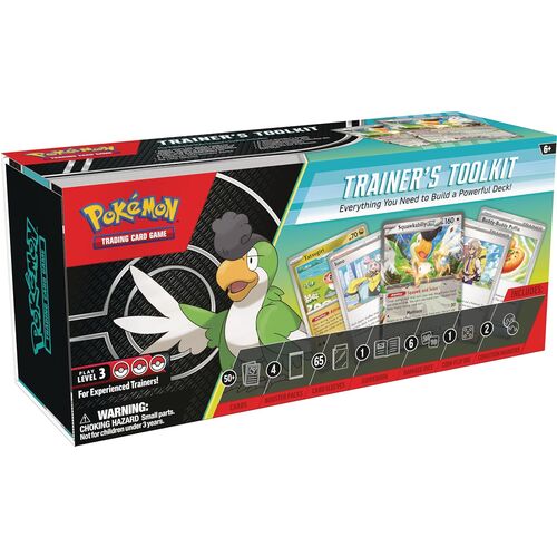 Estuche juego cartas coleccionables Trainer's Toolkit Pokemon ingles