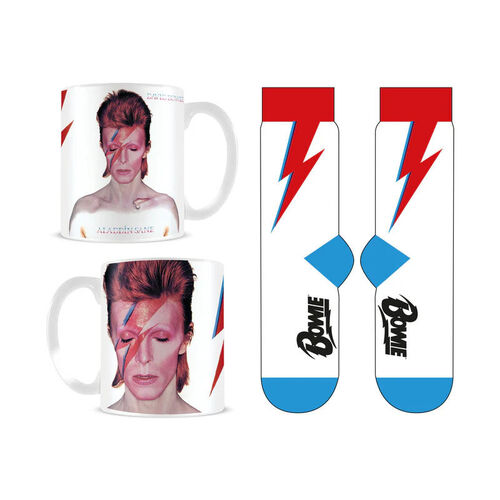 David Bowie Mug and Socks set