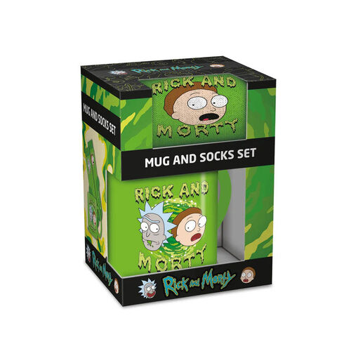 Rick & Morty Mug and Socks set