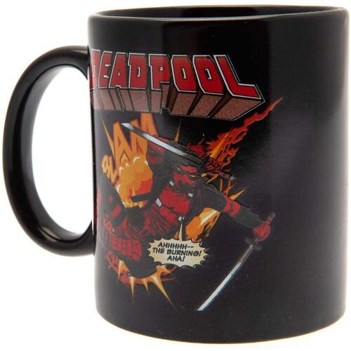 Marvel Deadpool Mug + keychain + coaster