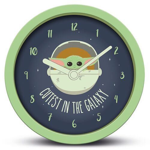 Star Wars Mandalorian Yoda the Child clock