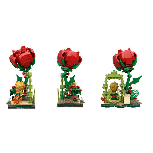 The Little Prince Starry Ride Rose Construction Kit 196pcs