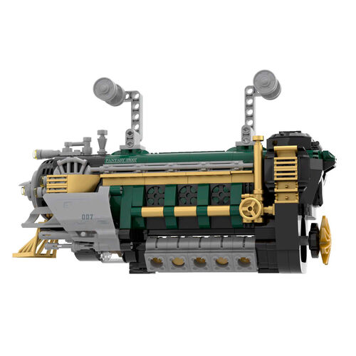 Steampunk Railway Station Construction Kit 2788pcs