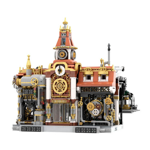 Steampunk Railway Station Construction Kit 2788pcs