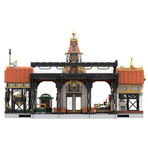 Steampunk Railway Station Construction Kit 2788pcs