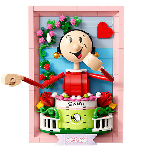 Popeye Olivia Construction Kit 348pcs