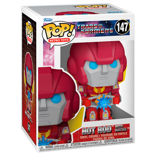 POP figure Transformers Hot Rod with Matrix