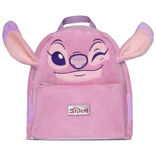 Mochila Angel Stitch Disney 26cm