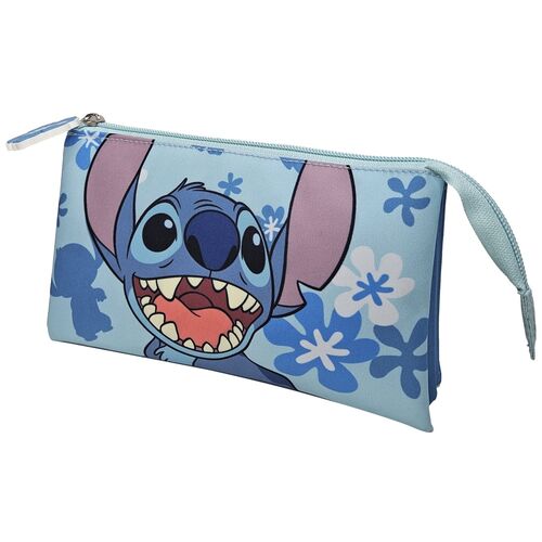 Disney Stitch triple pencil case