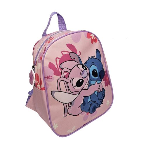 Mochila Angel & Stitch Disney 26cm