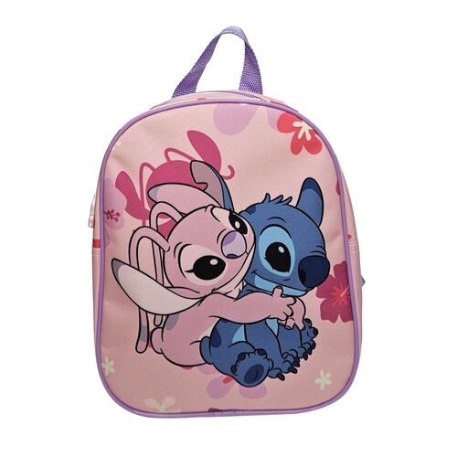 Mochila Angel & Stitch Disney 26cm