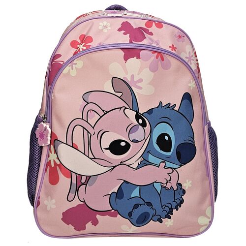 Mochila Angel & Stitch Disney 40cm