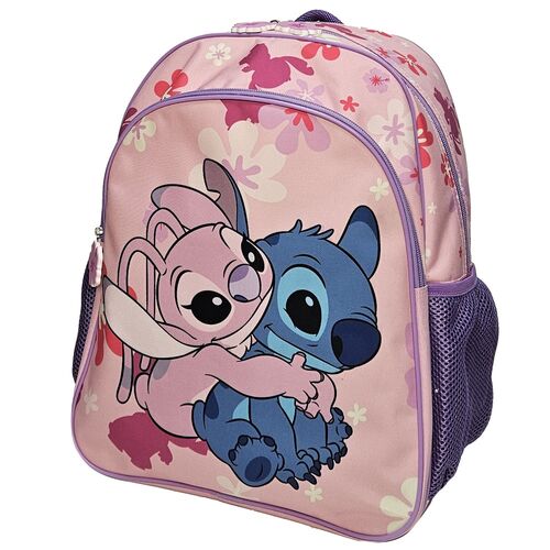 Mochila Angel & Stitch Disney 40cm