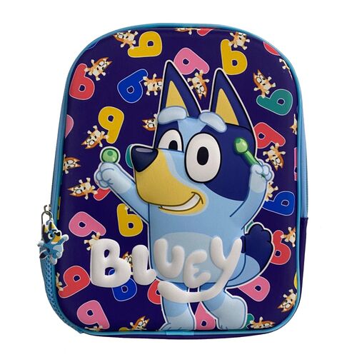 Mochila 3D Miniplay Bluey 29cm