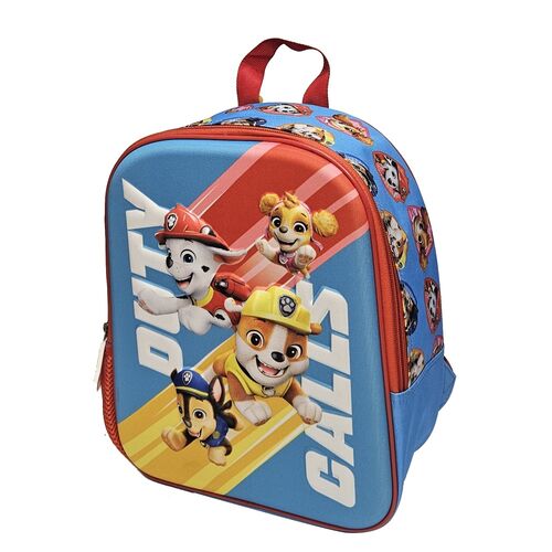 Mochila 3D Duty Patrulla Canina Paw Patrol 29cm