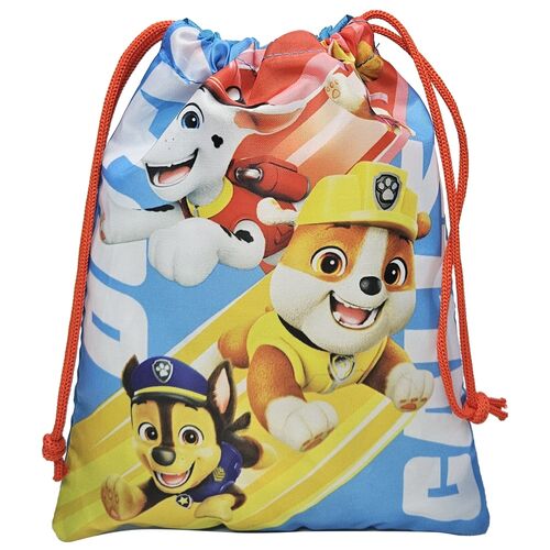 Saco merienda Duty Patrulla Canina Paw Patrol 25cm