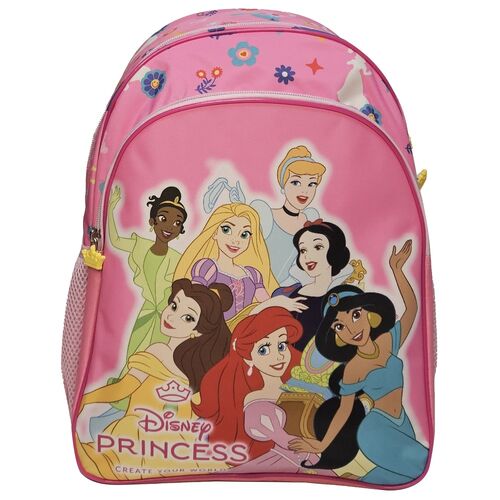 Mochila Rose Princesas Disney 40cm