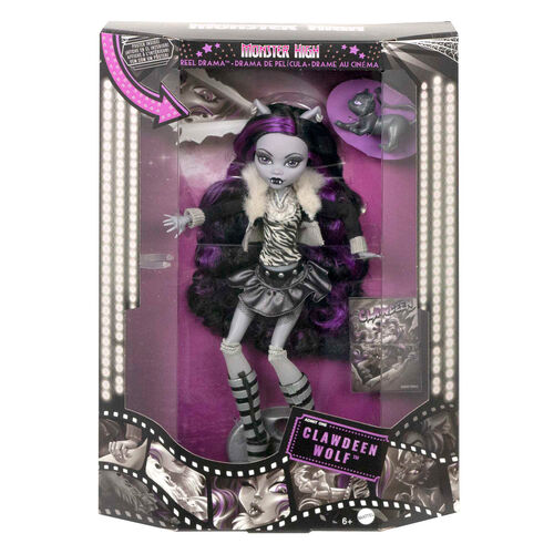 Monster High Reel Drama Clawdeen Wolf doll