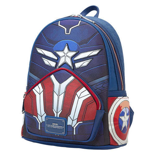 Mochila Brave New World Capitan America Marvel Loungefly